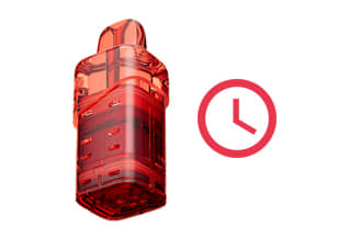 Feoba Nova Refill Pod with clock symbol