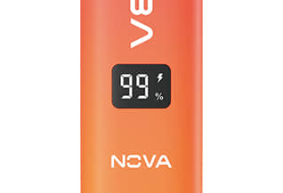 Feoba Nova 6k device smart screen denoting battery