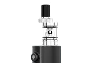 Arc GT2 device with top fill tank fill port open on a white background