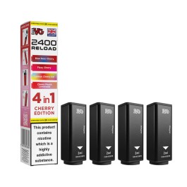 ivg 2400 cherry edition IVG 2400 4 in 1 Refillable Vape
