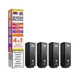 Juicy Edition IVG 2400 Reload 4 in 1 Refill Pods | 4 Pack