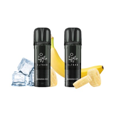 ELFBAR 600 Prefilled Pod x 2 - Banana Ice - 2.0%