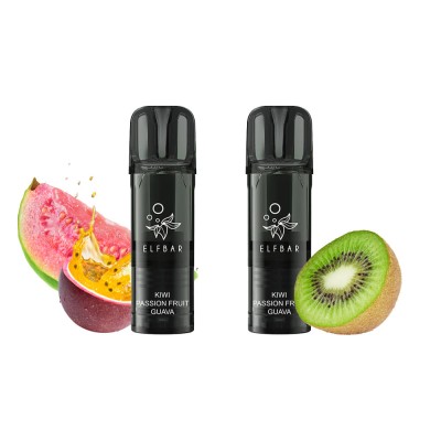 ELFBAR 600 Prefilled Pod x 2 - Kiwi Passion Fruit Guava
