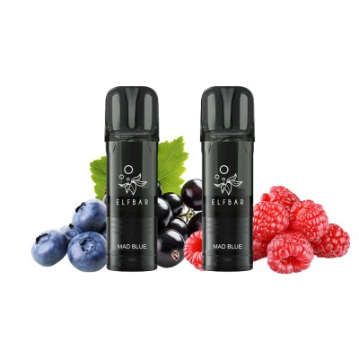 ELFBAR 600 Prefilled Pod x 2 - Mad Blue - 2.0%