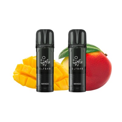 ELFBAR 600 Prefilled Pod x 2 - Mango - 2.0%