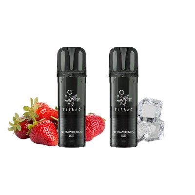 ELFBAR 600 Prefilled Pod x 2 - Strawberry Ice - 2.0%
