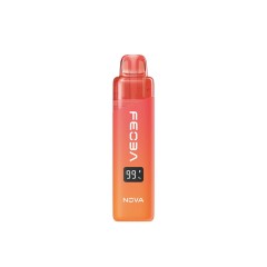 Feoba Nova 6k Fizzy Cherry device on white background