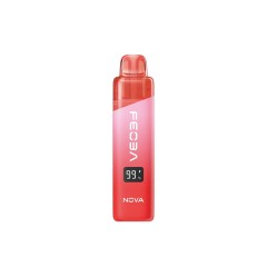 Feoba Nova 6k Strawberry Raspberry Ice device on white background