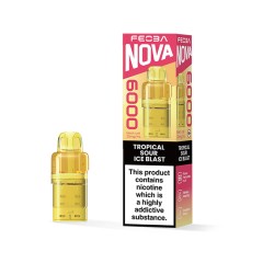 Feoba Nova Refill pod and box on white background