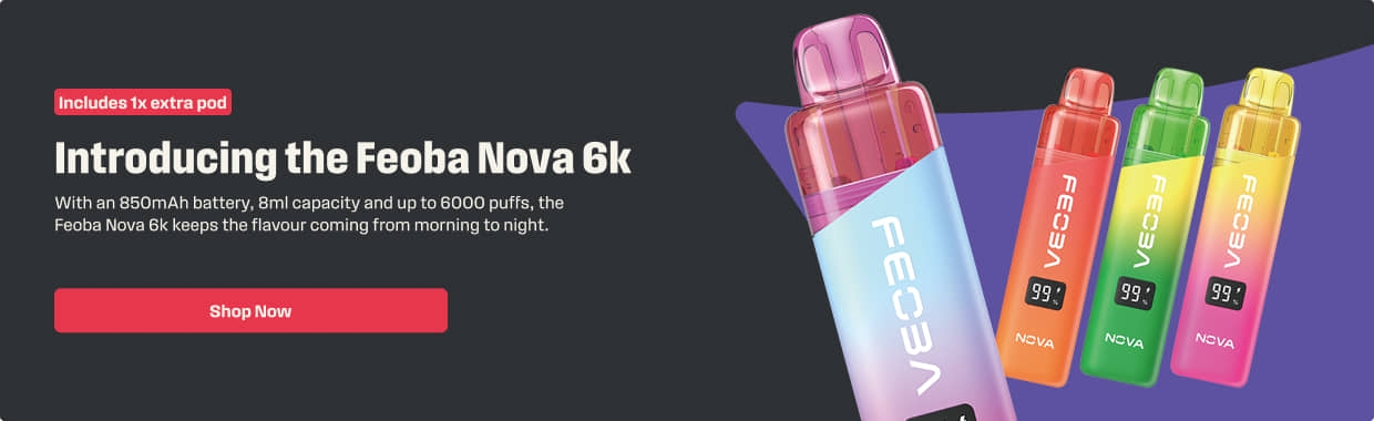 Shop the NEW Feoba Nova 6K Kit - Includes an EXTRA Feoba Nova 6K Refill