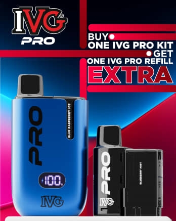 Buy 1 IVG Pro Kit and get 1 IVG Pro Refill EXTRA