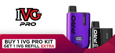 Shop the IVG Pro 12 with an extra pack of refills - Limited Time Offer