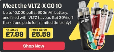 Shop the VLTZ-X GO 10 kit - 20% off Limited Time Offer