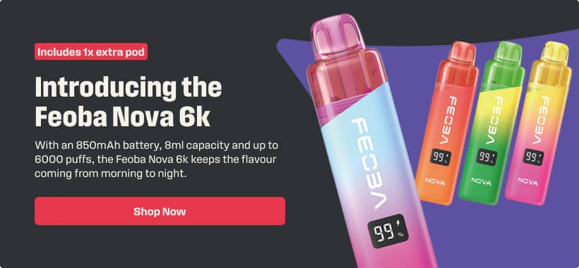 Shop the NEW Feoba Nova 6K Kit - Includes an EXTRA Feoba Nova 6K Refill