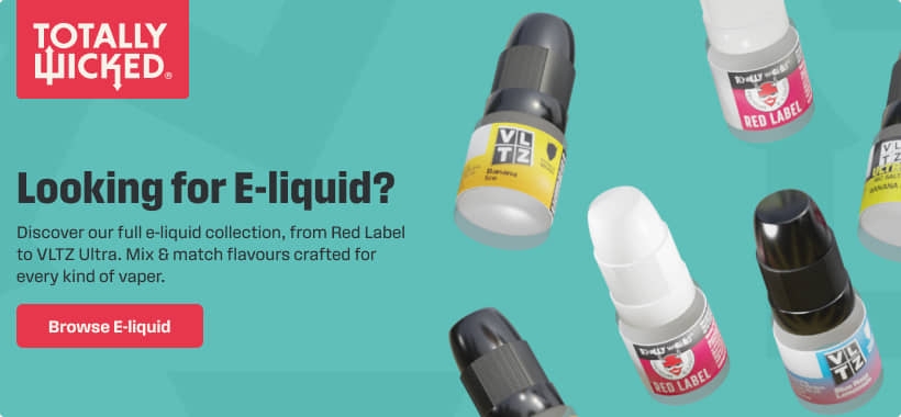 Looking for E-liquid? Shop the Range Of E-liquids at Totally Wicked