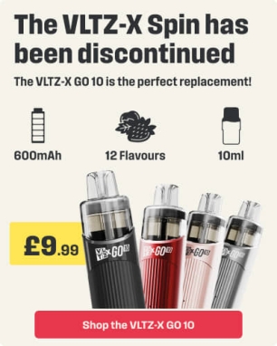 VLTZ-X Spin 4 in 1 Vape Pod Kit | 4000 Puffs