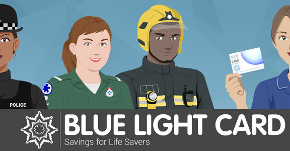 Blue Light card