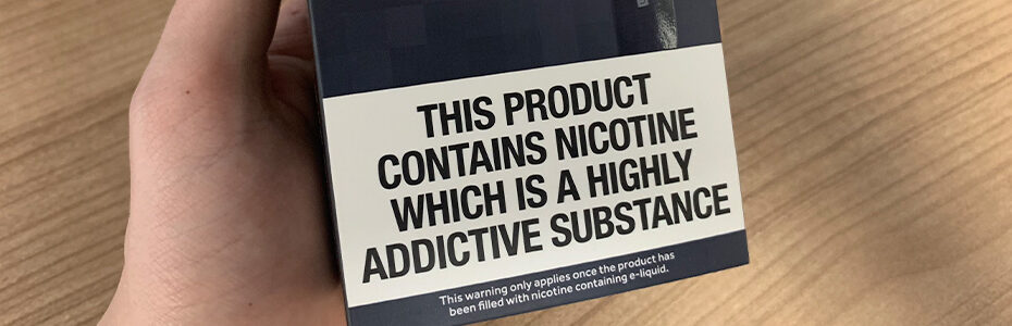 vaping health warning