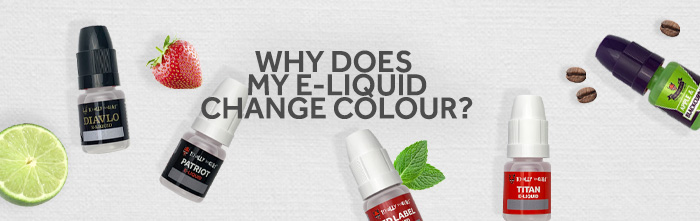 Why does my eliquid change colour