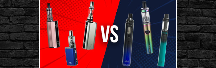 Vape pens vs Box mods