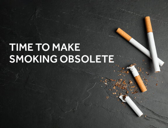 time to make smoking obsolete Javed Khan
