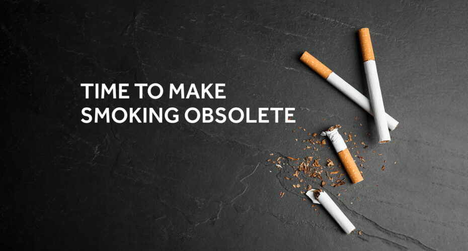 time to make smoking obsolete Javed Khan