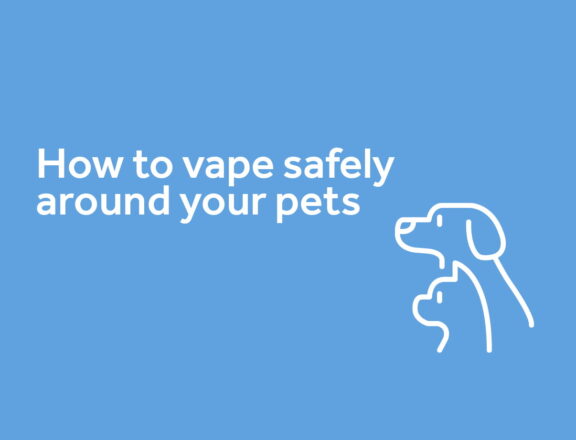 vaping safely around dogs