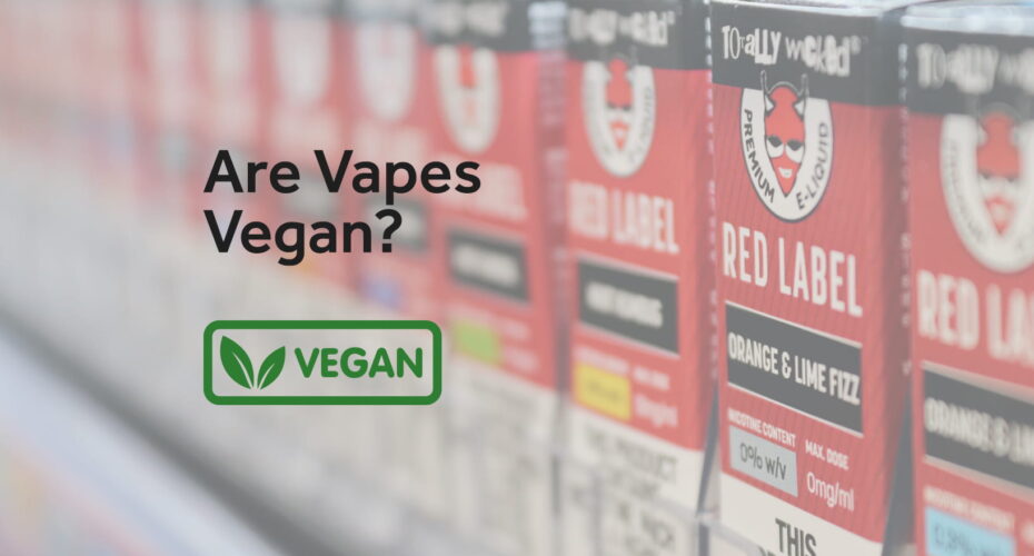are vapes vegan