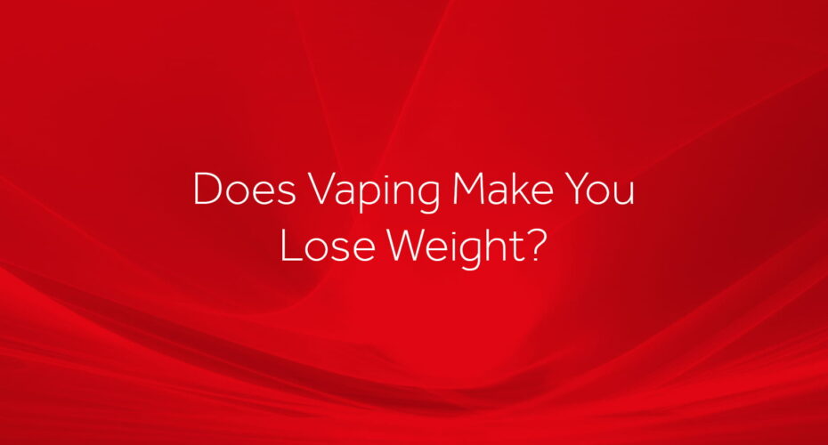does vaping make you lose weight