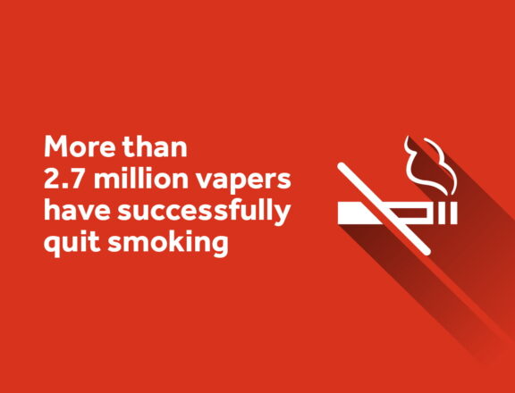 more than 2 million vapers have successfully quit smoking