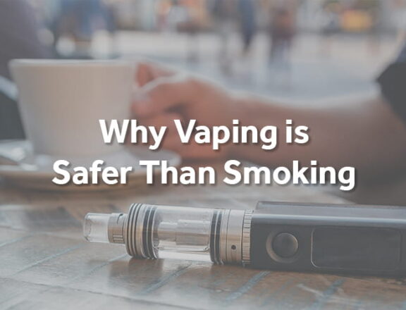 why vaping is safer than smoking